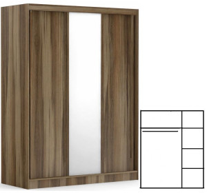 REA ATLANTA 2 orech rockpille, skriňa