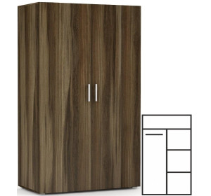 REA CATANIA 2 orech rockpille, šatníkovo-policová skriňa