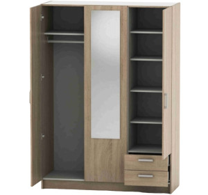 BETTY 07-01 dub bardolino, buk, skriňa