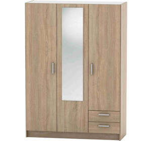 BETTY 07-01 dub bardolino, buk, skriňa