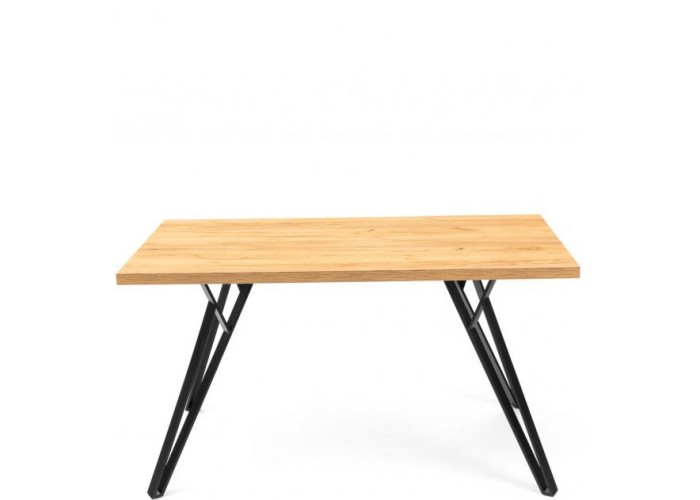B306, jedálenský stôl 140 x 80 cm s kovovými nohami