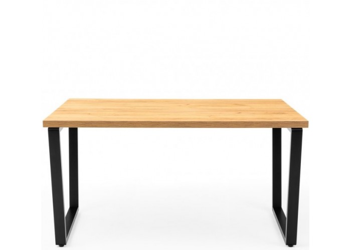 B307, jedálenský stôl 140 x 80 cm s kovovými nohami
