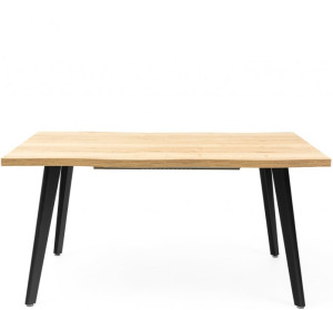 D309, rozkladací jedálenský stôl 150-210x90 cm s drevenými nohami
