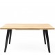 D309, rozkladací jedálenský stôl 150-210x90 cm s drevenými nohami