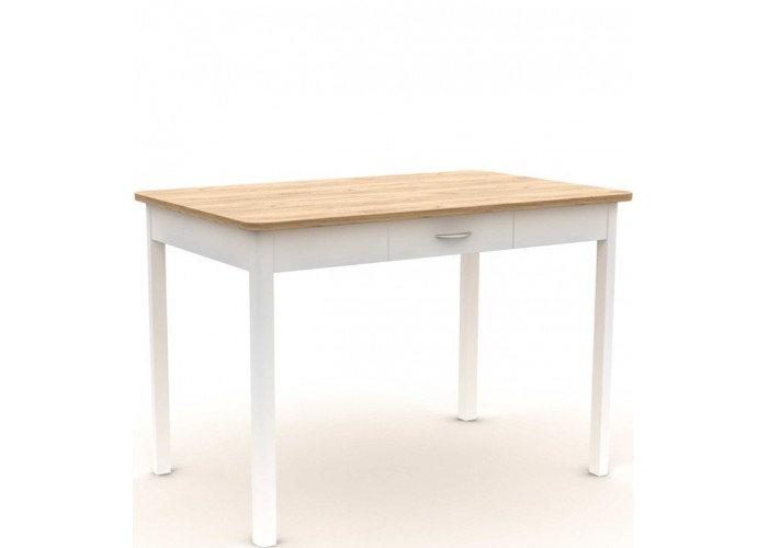 B02 jedálenský stôl 110x70cm so zásuvkou