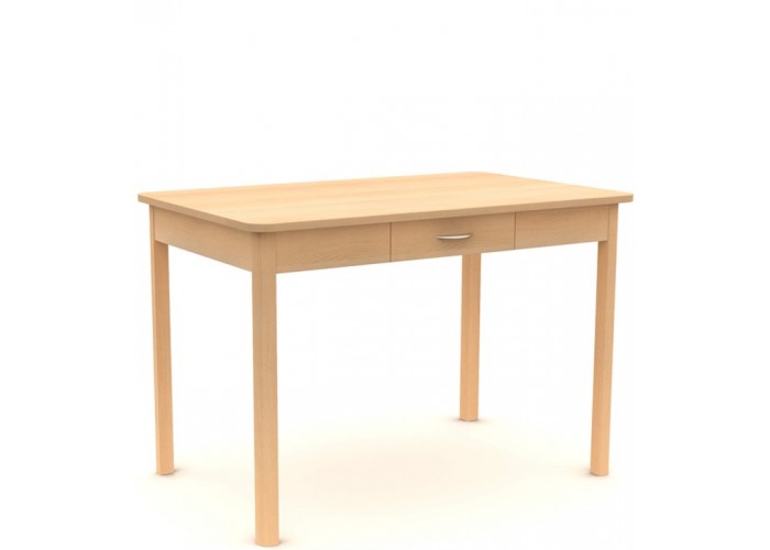 B02 jedálenský stôl 110x70cm so zásuvkou