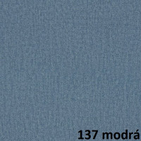 137 modrá