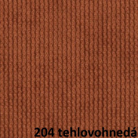 204 tehlovohnedá
