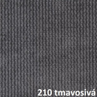 210 tmavosivá
