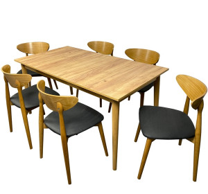 Jedálenský set LUIS/LAMIN 29 pre 6 osôb