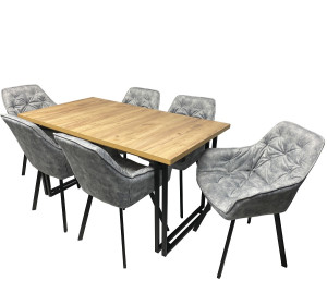 Jedálenský set ROSA/LAMIN 30 pre 6 osôb