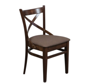 KRIŽIAK 2, jedálenská stolička z bukového dreva