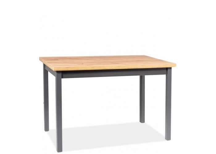 PORTO dub lancelot/antracyt, jedálenský stôl 100x60 cm