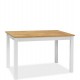 PORTO dub wotan/biela, jedálenský stôl 100x60 cm
