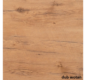 PORTO dub wotan/biela, jedálenský stôl 100x60 cm