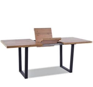 VITO dub wotan, rozkladací jedálenský stôl 138-180x85 cm