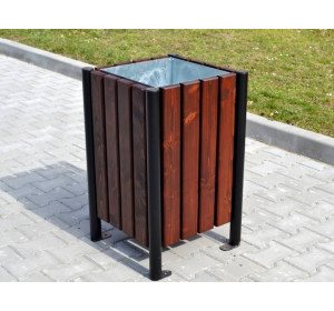 Vonkajší odpadkový kôš K116 objem 65 litrov