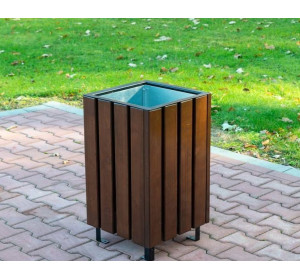 Vonkajší odpadkový kôš K118 objem 47 litrov