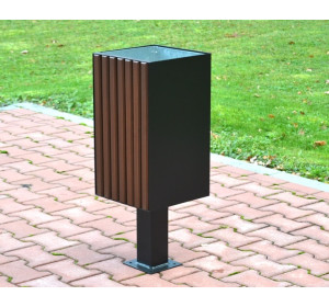 Vonkajší odpadkový kôš K167 objem 35 litrov