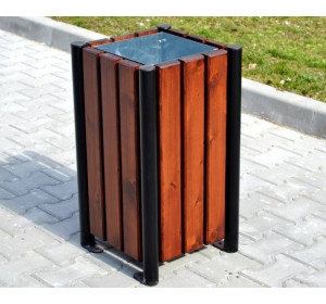 Vonkajší odpadkový kôš K094 objem 35 litrov