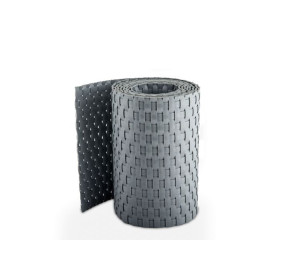 RD17 svetlosivá, plotová ratanová výplň