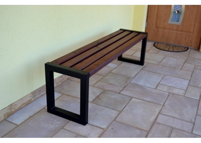 F080 záhradná lavička v dĺžke 150 (160) cm
