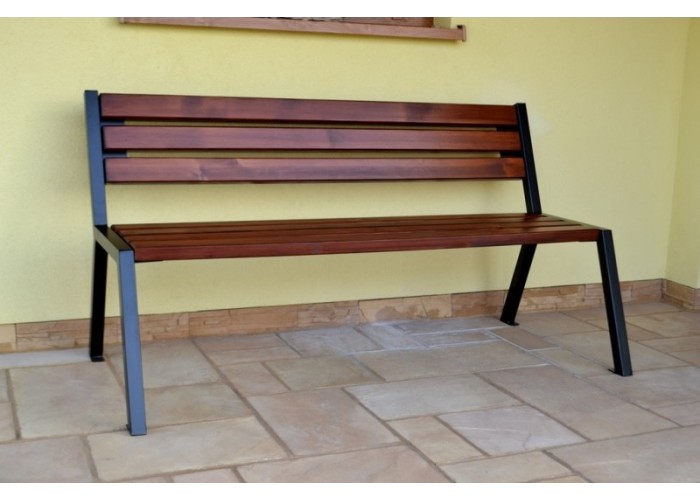 F087 záhradná lavička v dĺžke 150 (158) cm